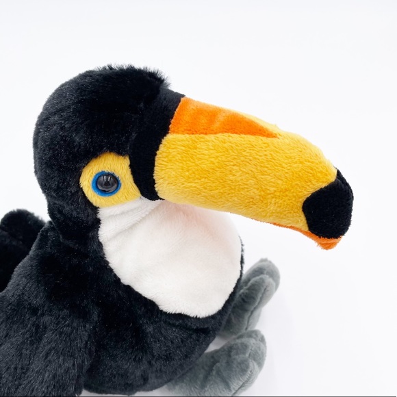 GANZ Webkinz HM223 Toco Toucan Bird Plush Stuffed Animal NO CODE - Picture 3 of 9